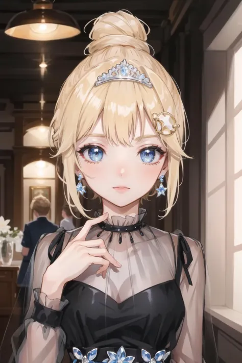 best quality, intricate details,


1girl, <lora:ameliaWatsonHo****ve_v2AllOutfits:0.8> amelia watson, monocle hair ornament, amelia_formal, black dress, see-through, hair bun, tiara, 

 <lora:oldMemesStyle_v10:0.8> old_memes style,