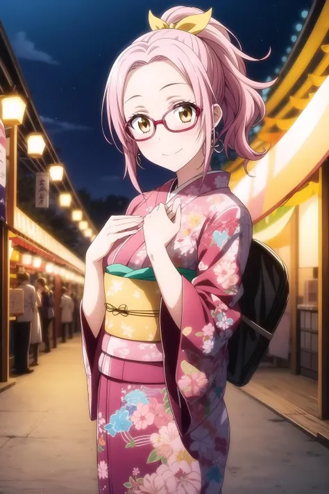(masterpiece, highest quality:1.4), Beautiful Face, 8k, 85mm, Absurd, (Floral Yukata:1.4), Face close-up, violet, Gardenia, Delicate girl, alone, night, View your viewers, Upper Body, Film Grain, chromatic aberration, Sharp focus, Face Light, Professional Lighting, Sophisticated, (smile:0.4), (Simple Background, Bokeh Background:1.2), detailed aspects,(((Show me your nipples:0.57))),((Very young and small:1.2),(Pink hair with flowers:1),((Show me the vagina:1.5)),(Semen flowing from the vagina),(A remote controlled pink vibrator is inserted into her vagina),(Flowing Tears),(squint),(Miniskirt kimono),(Sometimes々Glasses),(Sometimes penis insertion),(Sometimes I suck a penis)