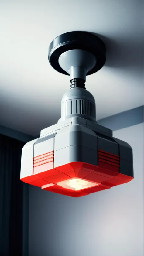 <lora:NESStyleXL:1>NESStyleceiling lamp, NES-inspired, gray plastic, red plastic, 24mm, (analog, cinematic, film grain:1.3), Bokeh DOF, (Masterpiece:1.3) (best quality:1.2) (high quality:1.1)