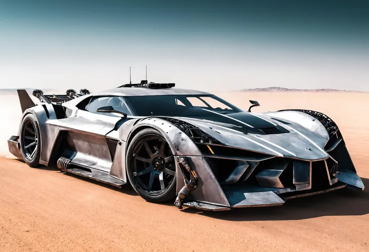 Mad Max style, necrohypercar