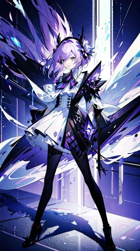 future ((best quality)), ((masterpiece)), colorful, full body shadowrealmstyle <lora:shadowrealm_model:0.5>