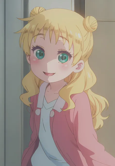 <lora:kobayashisan:1.0>, kobayashisan, Chloe, solo, smile,