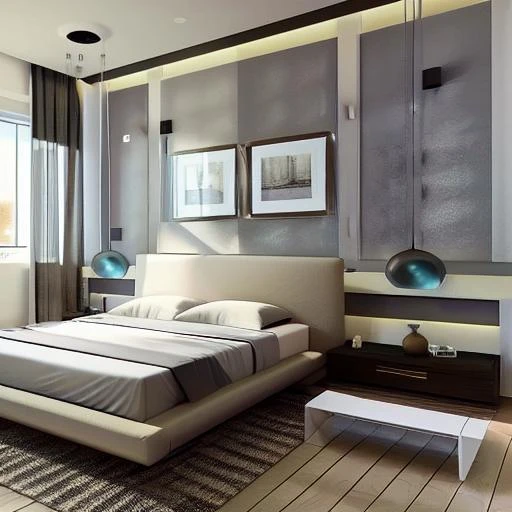 <lora:minimalist style bedroom_1:1> minimalist style bedroom, Neutral tones