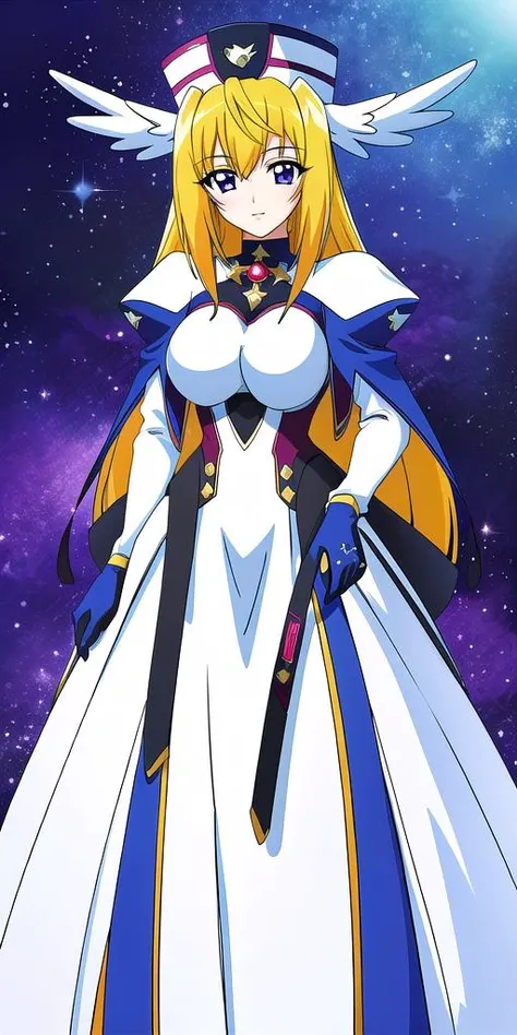 <lora:Walkyure:0.7>, Walkyure, large_breasts, standing, solo, WlkrNormalOutfit, masterpiece, best quality, detailed face, detailed eyes, highres,