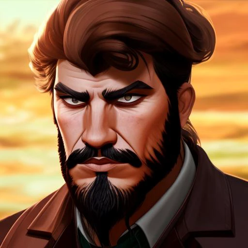 a beared farm man