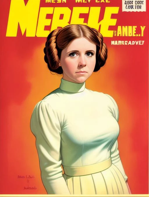 full body shot, masterpiece, high detail, ep6leia-1100 on the cover of a Marvel Comic, ((((beautiful detailed face)))), ((looking at the camera)), by Jack Kirby
