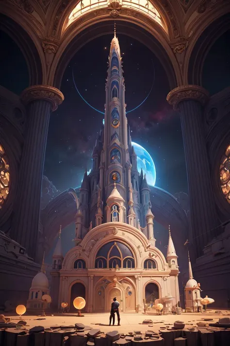 (masterpiece, best quality:1.4), michael jackson, cbzbb, detailed, fantasy, dreamlike, surrealism, super cute, trending on artstation,Space Stage,<lora:more_details:0.2>,<lyco:GoodHands-beta2:1>,scenery