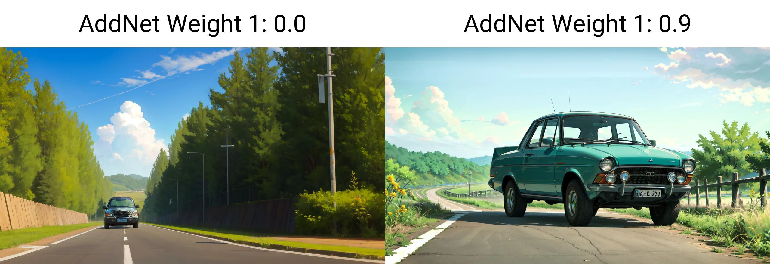 Detailed Places - Anime - Style