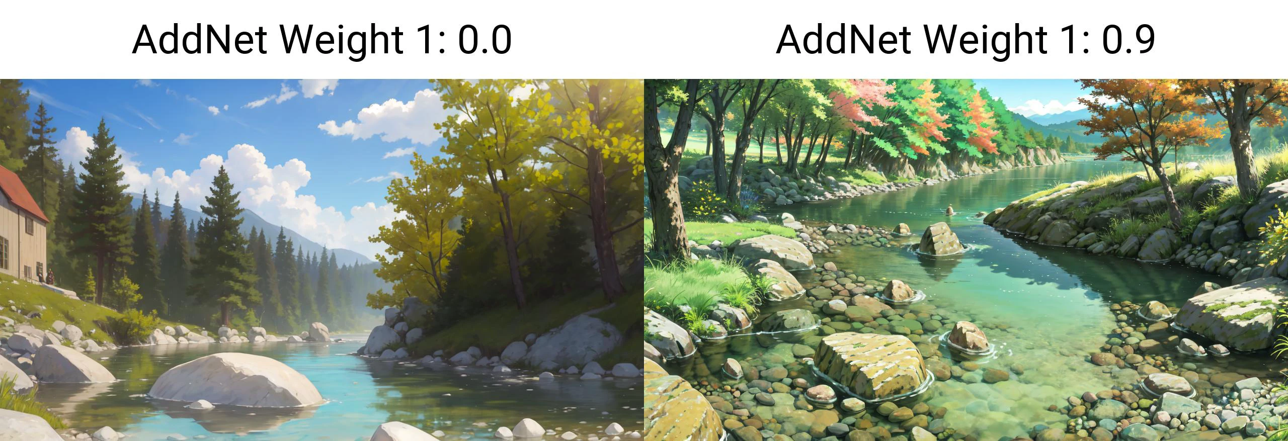 Detailed Places - Anime - Style