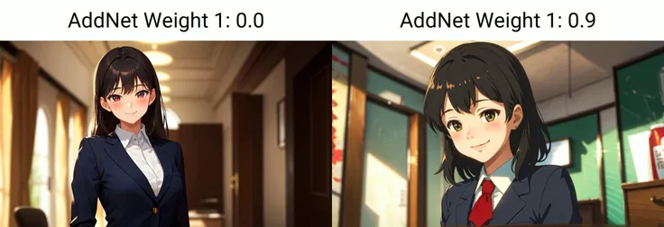 (masterpiece, best quality:1.2), 1girl, solo, mature female, business suit, black hair, indoors, blurry, blurry background, light, smile, looking down, blush, closed mouth