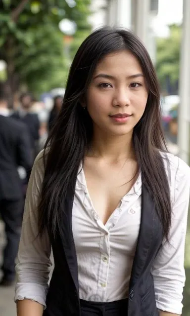 1girl, 21 years old, business attire, tech scene, bokeh, <lora:dolla_nadear:1> <lora:lcm:1>