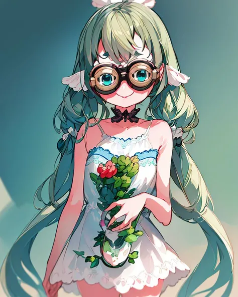 best quality, ultra detailed, illustration, an extremely delicate and beautiful,4k,hires,
1girl,dress,twin tail,standing,upper body,face focus,
toy glasses ,toy eyes,goggles,eyes pop out,
<lora:toyglassesV1.4A:1>TGpopout