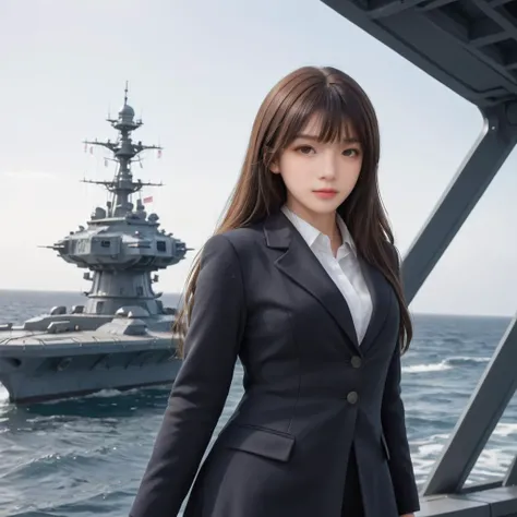 1girl, upper body, leaning forward, coat, suit, BREAK, complex background, scifi, outdoors, ocean, battleship,
<lora:FilmVelvia3:0.5>
<lora:SDXL Detail Tweaker XL ç»èè°æ´å¨ -3 3:1>
<lora:Princess Lucia 800M SDXL-000006:0.5>