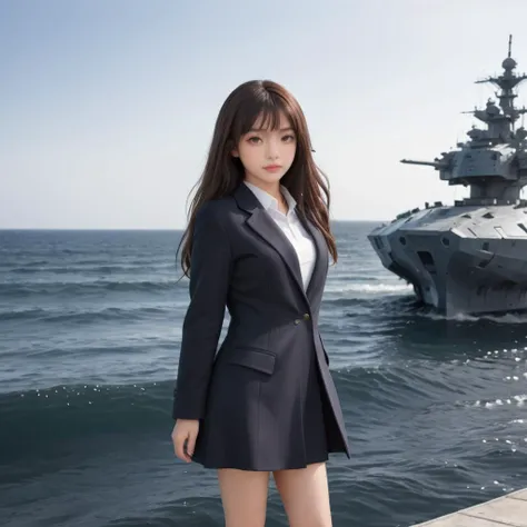 1girl, upper body, leaning forward, coat, suit, BREAK, complex background, scifi, outdoors, ocean, battleship, 
<lora:FilmVelvia3:0.5>
<lora:SDXL Detail Tweaker XL ç»èè°æ´å¨ -3 3:1>
<lora:Princess Lucia 800M SDXL-000006:0.5>