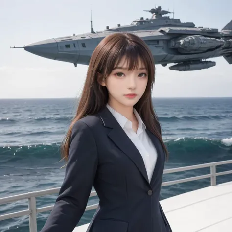 1girl, upper body, leaning forward, coat, suit, BREAK, complex background, scifi, outdoors, ocean, battleship,
<lora:FilmVelvia3:0.5>
<lora:SDXL Detail Tweaker XL ç»èè°æ´å¨ -3 3:1>
<lora:Princess Lucia 800M SDXL-000006:0.5>