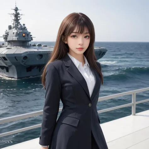 1girl, upper body, leaning forward, coat, suit, BREAK, complex background, scifi, outdoors, ocean, battleship,
<lora:FilmVelvia3:0.5>
<lora:SDXL Detail Tweaker XL ç»èè°æ´å¨ -3 3:1>
<lora:Princess Lucia 800M SDXL-000006:0.5>