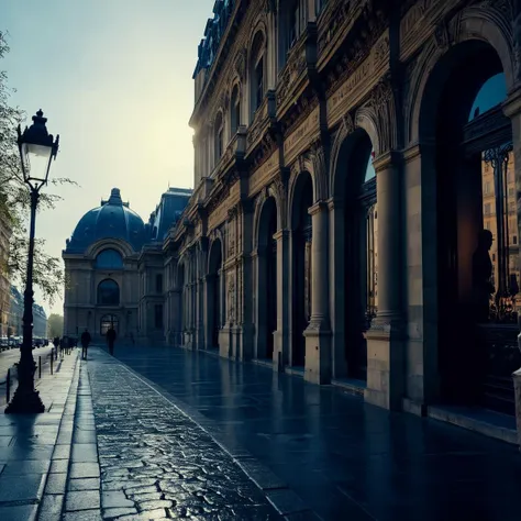 (((On a sidewalk with the Musee dOrsay in the background))), volumetric lighting, vibrant colors, 4k epic detailed, shot on kodak, 35mm photo, sharp focus, high budget, cinemascope, moody, epic, gorgeous, film grain, grainy, low key photography, dramatic lighting, intense emotions, cinematic feel, mysterious ambiance, emphasizing shape and form, creating depth, evoking drama, storytelling through shadows, professional technique,professional lighting, imaginative concept, creative styling, otherworldly aesthetic, surreal visual, captivating narrative, intricate detail, fantastical landscape, editorial storytelling, professional lighting, creating visual impact, evoking emotion, pushing creative boundaries <lora:add-detail-xl:2> <lora:Cosine_freck:1>