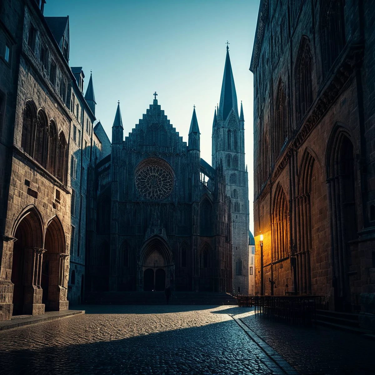 (((In a square with Munster Cathedral in the background))), volumetric lighting, vibrant colors, 4k epic detailed, shot on kodak, 35mm photo, sharp focus, high budget, cinemascope, moody, epic, gorgeous, film grain, grainy, low key photography, dramatic lighting, intense emotions, cinematic feel, mysterious ambiance, emphasizing shape and form, creating depth, evoking drama, storytelling through shadows, professional technique,professional lighting, imaginative concept, creative styling, otherworldly aesthetic, surreal visual, captivating narrative, intricate detail, fantastical landscape, editorial storytelling, professional lighting, creating visual impact, evoking emotion, pushing creative boundaries <lora:add-detail-xl:2> <lora:Cosine_freck:1>