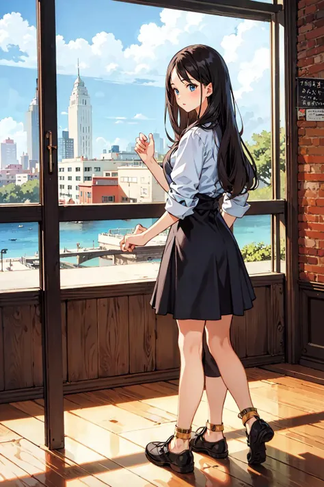 (masterpiece),(best quality:1.6), (ultra-detailed),girl, cafeteria ,cityscape, sea,
BR