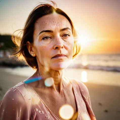 RAW photo, fashion photography, pictorialist style, sharp focus, movie shot with film grain, best quality, masterpiece, ultra high res, photorealistic, 8K raw photo, professional photography, award winning photo, uhd, dslr, soft lighting, high quality, film grain, Fujifilm XT3
<lora:polyhedron_all_sdxl-000004:0.8> <lora:polyhedron_lense_flares-000005:0.5> outdoor scene in early sunrise morning light, ((bright morning light)), ((golden hour)), volumetric lighting, god rays, sun glare, (((anamorphic lense flares))), lense flares, prismatic light beams
portrait of a beautiful 70 year old woman, wrinkled face, pink summer dress, she is standing at the beach in golden hour, high detailed skin, intricate skin details, visible skin detail, mascara, skin pores, light freckles, skin fuzz, blush, translucent skin, subsurface scattering, minor skin imperfections, wrinkles, vitiligo spots, skin fuzz
