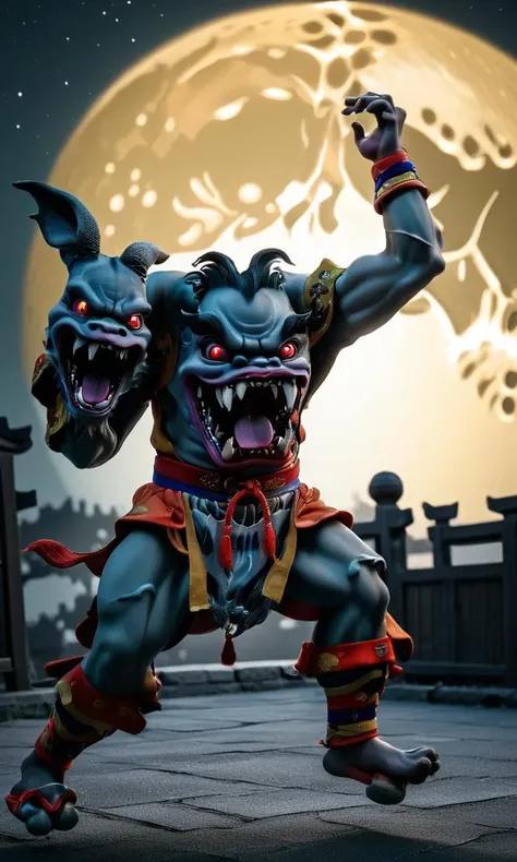 ((masterpiece)),((best quality)),8k,high detailed,ultra-detailed,intricate detail,Photography,headless,bare shoulders,(xingtian),monster boy,xingtian holding shield and axe,ISO 400,F2.8 aperture,Shutter speed 1/250,ISO 400,F2.8 aperture,Shutter speed 1/250,<lora:xingtiangui:1>,