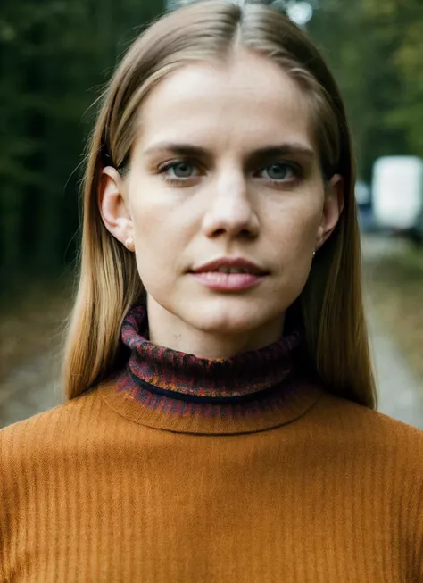 analog style, modelshoot style, A stunning intricate full color portrait of (sks woman:1), wearing a black turtleneck, epic character composition, by ilya kuvshinov, alessio albi, nina masic, sharp focus, natural lighting, subsurface scattering, f2, 35mm, film grain, <lora:locon_annachlumsky_v1_from_v1_64_32:1.3>
