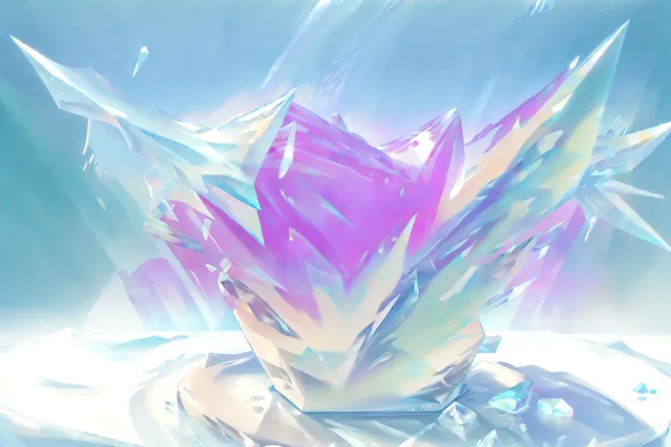 masterpiece, best quality, winter,snowing, snow,full body, 1girl,white_skin,white_hair, ((absurdly long hair)), white_eyes,wavy_hair, messy hair,snowflake hair ornament,pointy_ears,elf,necklace,medium breasts, solo, short_dress, ((light blue dress)), luxury dress, bare shoulders, shiny dress, star, mysterious, ice, cold, snowflakes, Eriscael