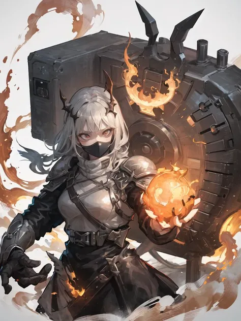 absurdres,(solo:1.6),stand-jojo,upper body,1girl,beautiful detailed girl,
gradient_background,
burning,breathing fire, explosion,fiery tail,blue fire,
armor,mask, holding_weapon,closed mouth,
<lora:K-SUWABE-STYLE:0.5>,