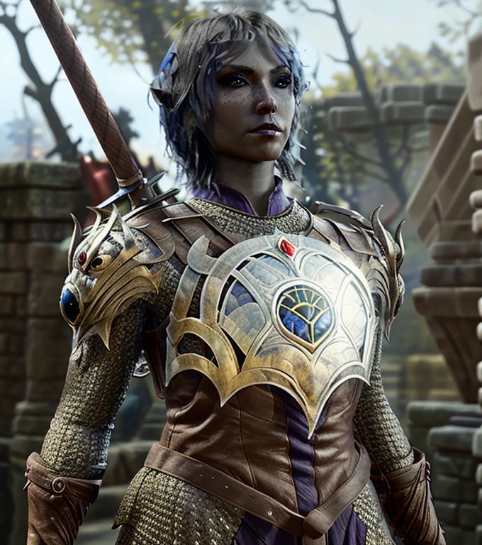 Baldur's Gate Drow Female v1.0