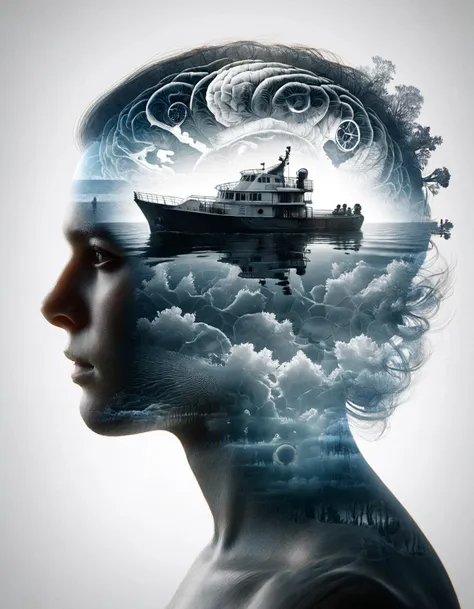 dvr-wwyt, double exposure, profile portrait of "Watch the boat carefully..." - Unknown Discord Server Motto
user