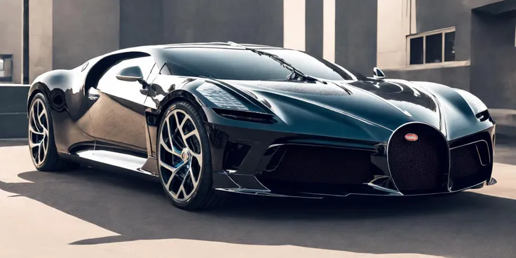 Bugatti La Voiture,Bugatti,masterpiece, highly detailed photorealistic 8k raw photo,bright tones,real light and shadow,best cinematic quality, volumetric lighting and shadows, 1girl driving car, sprktt,cutting-edge design, showcasing sleek lines, advanced features, innovation, futuristic cityscape, high-tech laboratory, futuristic cityscape background, Full shot, shiny and reflective bodywork ,8k <lora:Bugatti La Voiture Noire:0.7>