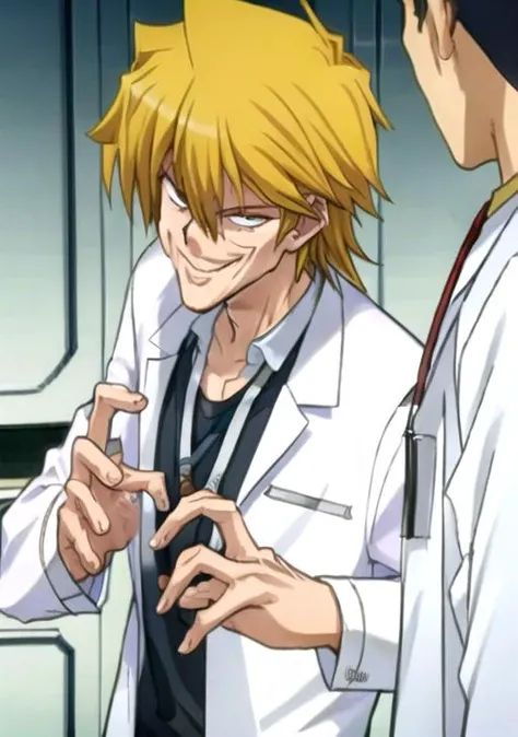 handsome shirtless muscular blonde man laughing hands restrained and feet restrained in a chair his ribs tickled by hands reaching from behind him his sides tickled by fingers reaching from behind him and feet tickled by hands reaching from below him his stomach is tickled by hands reaching from behind him