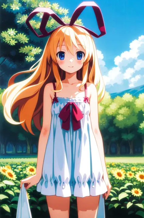 masterpiece, best_quality, 1girl, solo, flonne<lora:harada_takehito_v1:0.8>
