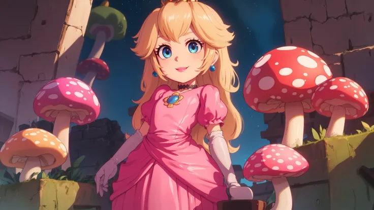 Altas Resoluciones,Obra maestra,perfect ilumination,florecer,cinematic lighting,adulto,piel perfecta,hembra,Disparo de vaquero,They are smiling,cintura estrecha,flaco,(Princesa Peach),(princess peach),gargantilla,ojos detallados,ojos azules,gargantilla,Sensual,mushrooms,Reino de los hongos,labios rosados,((labios brillantes)),labios fruncidos,Bombas rosas,piel brillante,piel grasa,hermosa luz,(tag:1.3),brillante,Mirando al espectador,(phcrystal),Altas Resoluciones,Obra maestra,perfect ilumination,florecer,cinematic lighting,adulto,piel perfecta,hembra,Disparo de vaquero,They are smiling,cintura estrecha,flaco,margarita_SM,gargantilla,ojos detallados,ojos azules,gargantilla,Sensual,mushrooms,Reino de los hongos,labios rosados,((labios brillantes)),labios fruncidos,Bombas amarillas,piel brillante,piel grasa,hermosa luz,(tag:1.3),brillante,Mirando al espectador,(phcrystal),