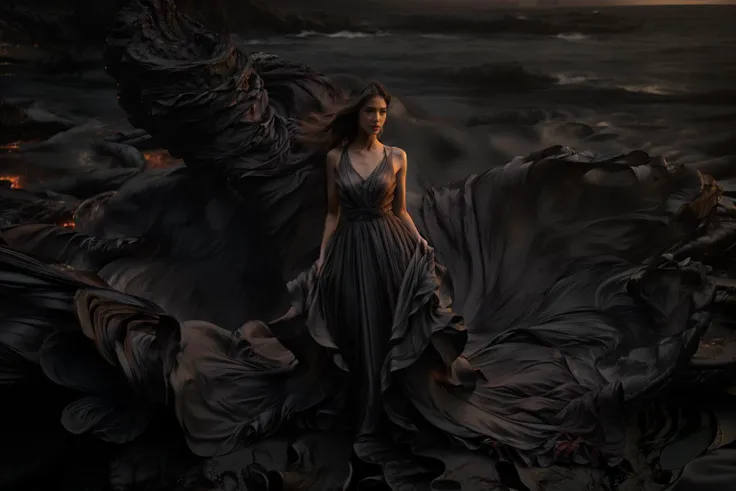 (8k, RAW photo, best quality,masterpiece:1.2),(realistic, photo-realistic:1.37),
1girl,long legs, full body,lava dress,simple background,ocean,
 <lora:lavadress2:1> <lora:dressart_SDLife_Chiasedamme_v1.0:0.6>  <lora:add_detail:0.3> <lora:more_details:0.3>