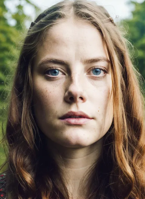 A stunning intricate full color portrait of (sks woman:1) as (viking warrior), (barbarian), epic character composition, by ilya kuvshinov, alessio albi, nina masic, sharp focus, natural lighting, subsurface scattering, f2, 35mm, film grain, <lora:locon_kaya_v1_from_v1_64_32:1.25>