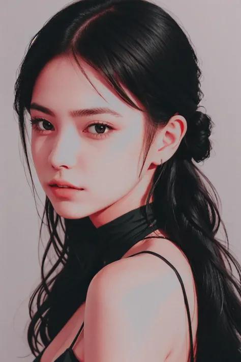 1 girl,solo,portrait,upper body <lora:rose:2>