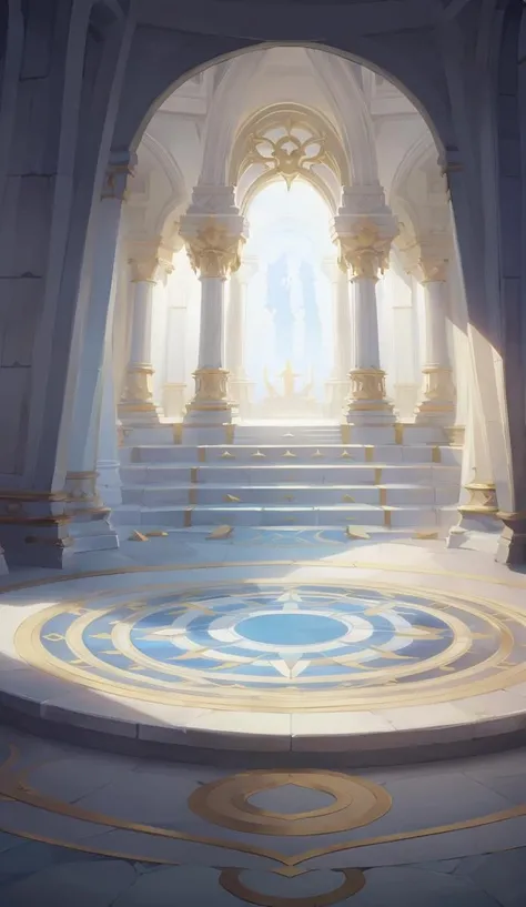 dipan,dipan,no humans, magic circle, scenery, pillar, stairs, fantasy, columnnï¼center composition<lora:game dipan_20231028105647:0.7>, (illustration:1.0), masterpiece, best quality,