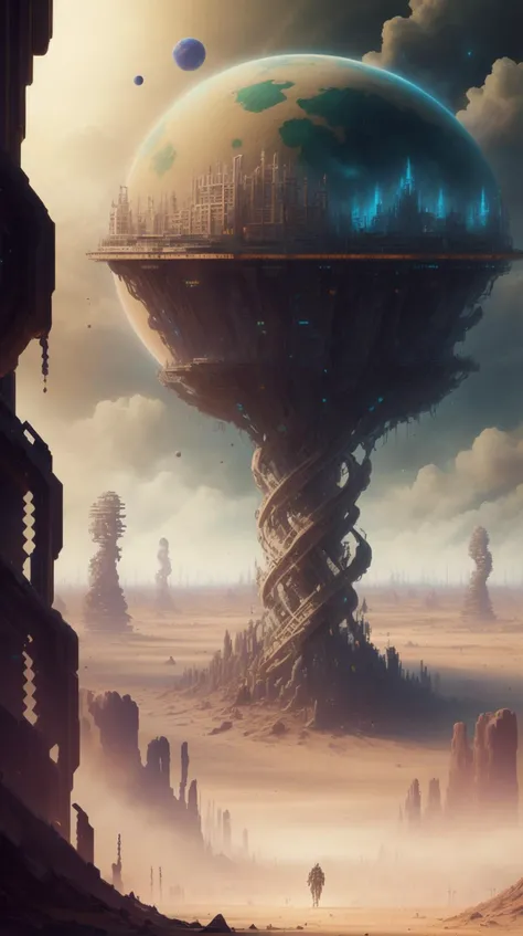 <lora:ScienceDNAStyle:1>ScienceDNAStyle a sinister desert planet, desert landscape, corpses, pain, despair, dramatic lighting, cinematic, extremly high detail, photorealistic, cinematic lighting, post processed, concept art, artstation, matte painting, style by greg rutkowsky, by beautiful walt disney animation films of the late 1 9 9 0 s and thomas cole in hd, perfect readability, (Masterpiece:1.3) (best quality:1.2) (high quality:1.1)