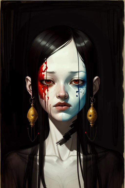 INIT_PROMPT There is ugliness in beauty, but there is also beauty in ugliness. in the style of adrian ghenie, esao andrews, jenny saville, edward hopper, surrealism, dark art by james jean, takato yamamoto, inkpunk minimalism. C++ARAVAGGIO_endprompt