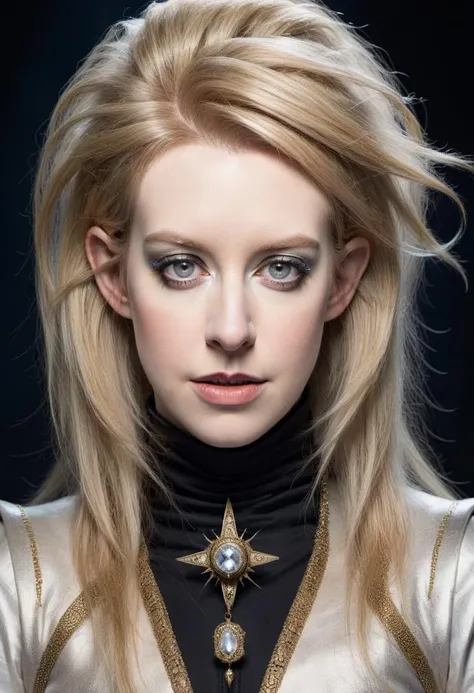 a beautiful picture of luna, wearing a latex black suit, masterpiece, photorealistic, detailed, 4k, HDR, backlighting, bloom, light, RAW color photo, (fully in frame:1.1), soft skin, blonde, detailed face, bright blue eyes. hidden hands