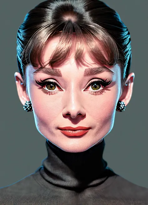 analog style, modelshoot style, A stunning intricate full color portrait of (Audrey Hepburn:1), wearing a black turtleneck, epic character composition, by ilya kuvshinov, alessio albi, nina masic, sharp focus, natural lighting, subsurface scattering, f2, 35mm, film grain, <lyco:Audrey Hepburn:1.0>