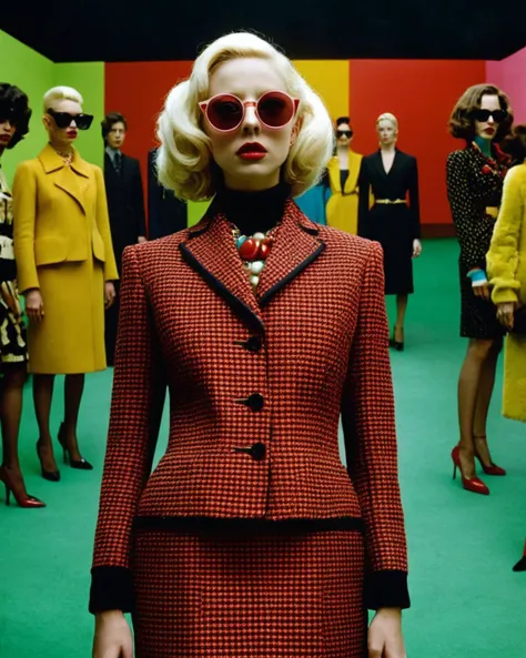 weird fashion, fashion photography , crazy fashion, by todd solondz, , cinematic,<lora:weird_fashion:1.0>