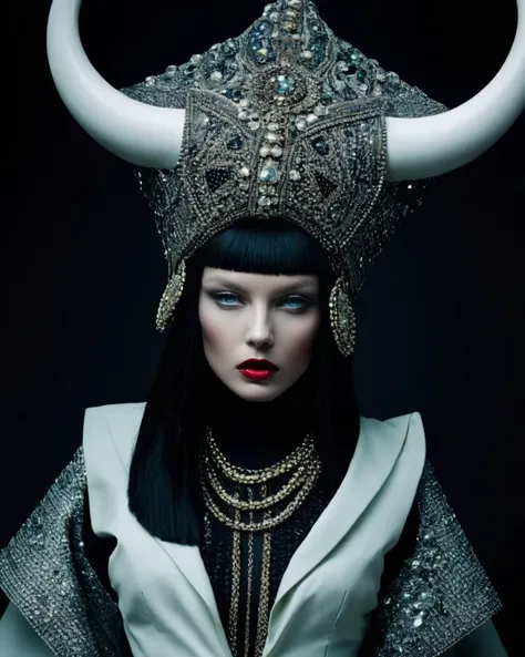 weird fashion, fashion photography , crazy fashion, by angela deane, , cinematic,<lora:weird_fashion:1.0>