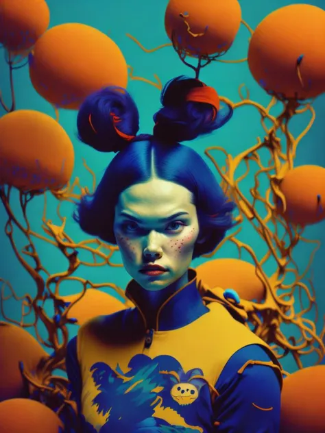 <lora:ErikMadiganHeck:1>Adventure Time, in the style of Erik Madigan Heck