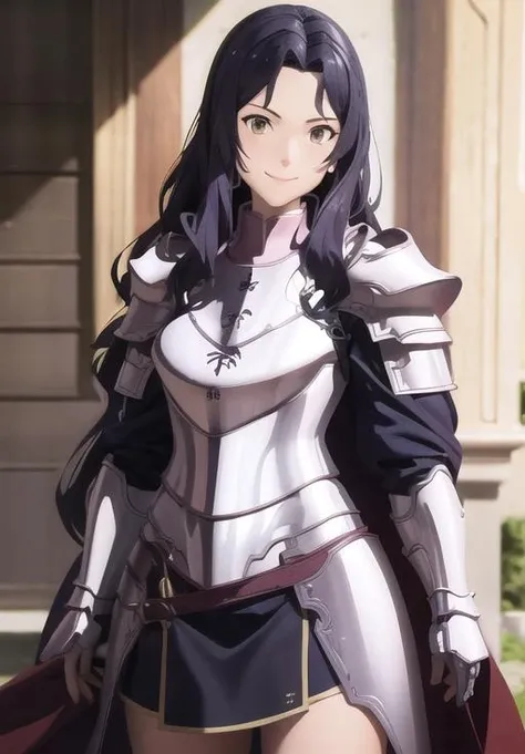 <lora:Fanatio2:0.8>, Fanatio2, armor, smile, (masterpiece, best quality, absurdres, detailed, ultra-detailed:1.3)