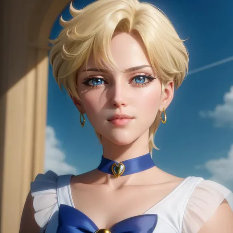 sfw
portrait, upper body
<lora:A3D_Beta:1>
<lora:Kizuki - Sailor Moon - Sailor Uranus:0.7> sailor uranus, mature woman, small breasts, aqua eyes, blonde hair, sailor senshi uniform, sailor collar, chest bow, back bow, plead skirt, white elbow gloves, masterpiece,best quality,intricate details,vibrant image,sharpness, colorful,perfect eyes, detailed eyes, detailed hair,, ultra high res, beautiful, visually stunning, elegant, incredible details, award-winning painting,