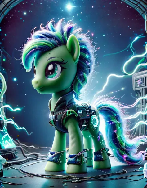 science fiction pony made out of ais-sparkz <lora:Sparks_Style_SDXL:1> <lora:ral-ltlpowny-sdxl:0.8> ral-ltlpowny