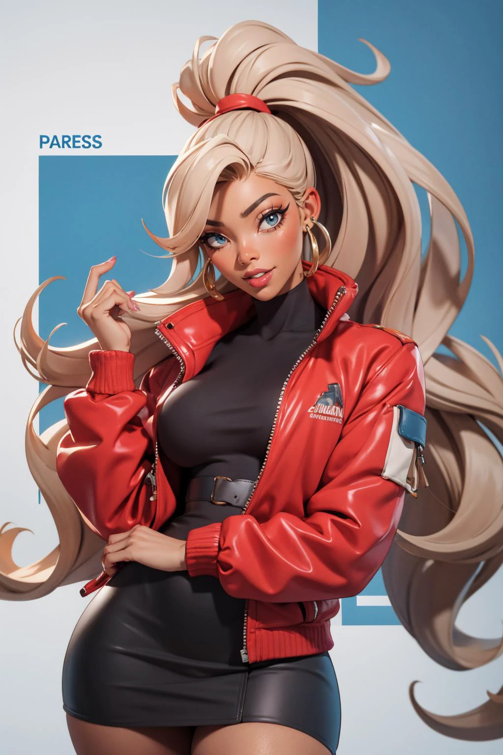m0nifa, a woman in a red jacket and skirt posing for a picture with a blue background and a white wall, red, private press, wool, parted lips,
masterpiece, best quality, intricate detail
<lora:add_sharpness:1.0><lora:add_sharpness:1.0>