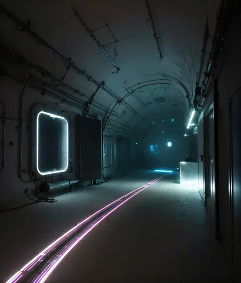 open,circular channel,glowing,white flooring,silver pipes,vent arbre,silver background,(science fiction),future technology,holographic monitor,backrooms,<lora:Map_backrooms_v1.0:0.6>,